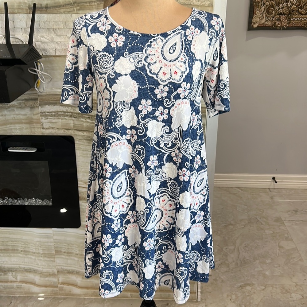 SJS paisley‎ womens dress size small